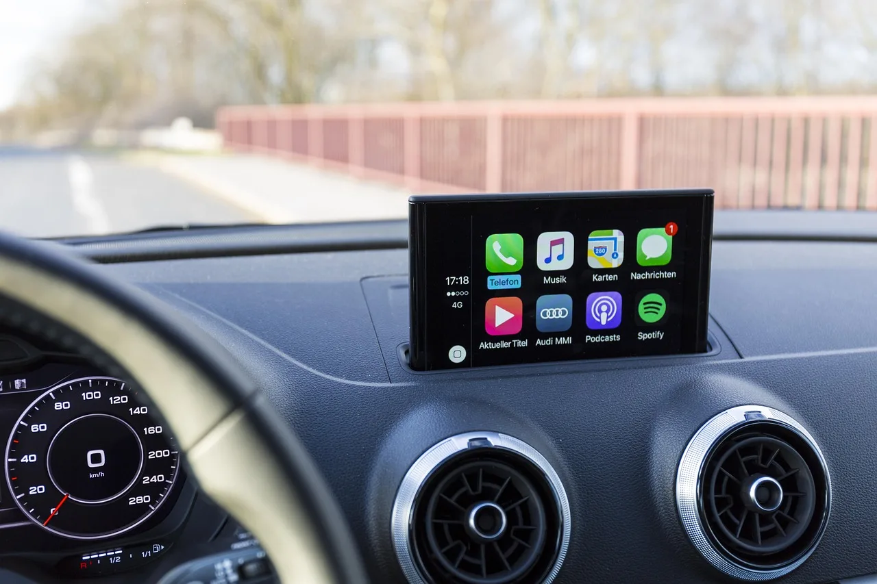 æble carplay, bil tapeter, audi a3, audi, automobil, bil, a3, køretøj, navi, navigationssystem, kørecomputer